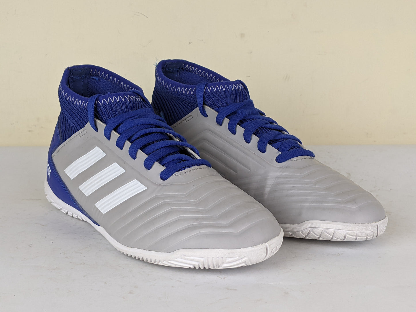 adidas Predator Tango 19.3 IN Virtuso - Grey Two/Footwear White/Bold Blue Kids
