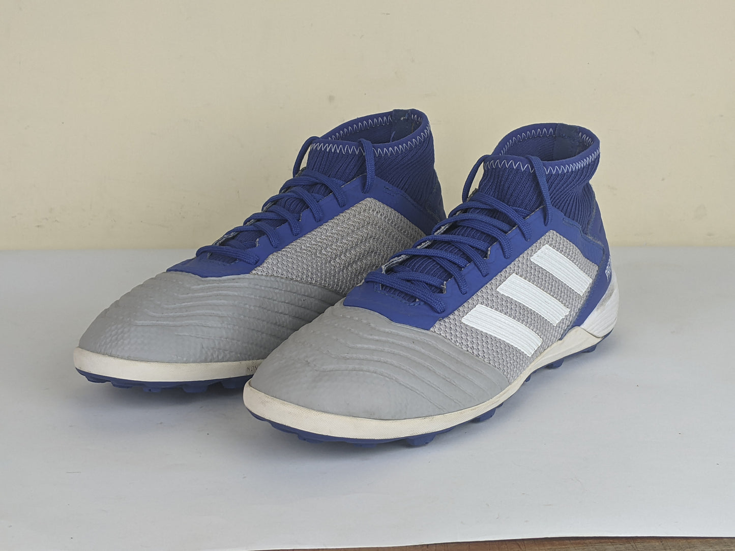 adidas Predator Tango 19.3 TF Virtuso - Grey Two/Footwear White/Bold Blue