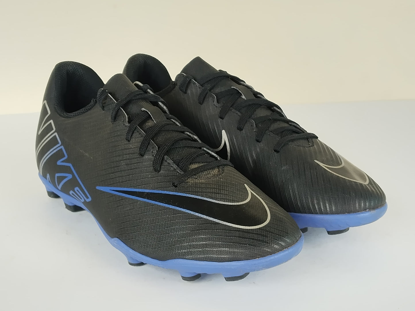 Nike Mercurial Vapor 15 Club MG Shadow - Black/Chrome/Hyper Royal Kids
