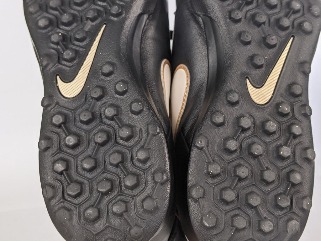 Nike Tiempo Rio III TF Black/White/Metallic Gold