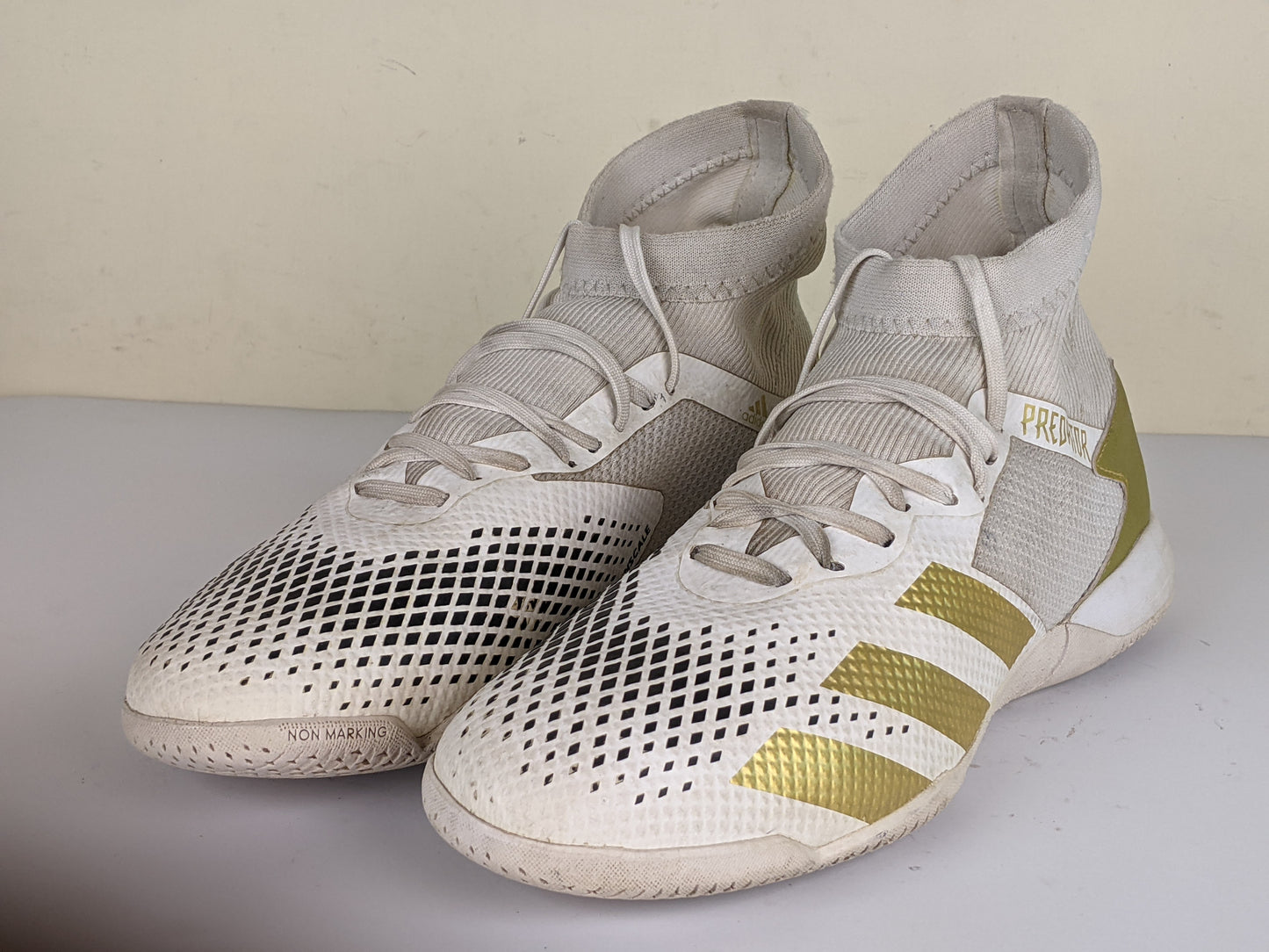 adidas Predator 20.3 IN Inflight - Footwear White/Gold Metallic/Core Black