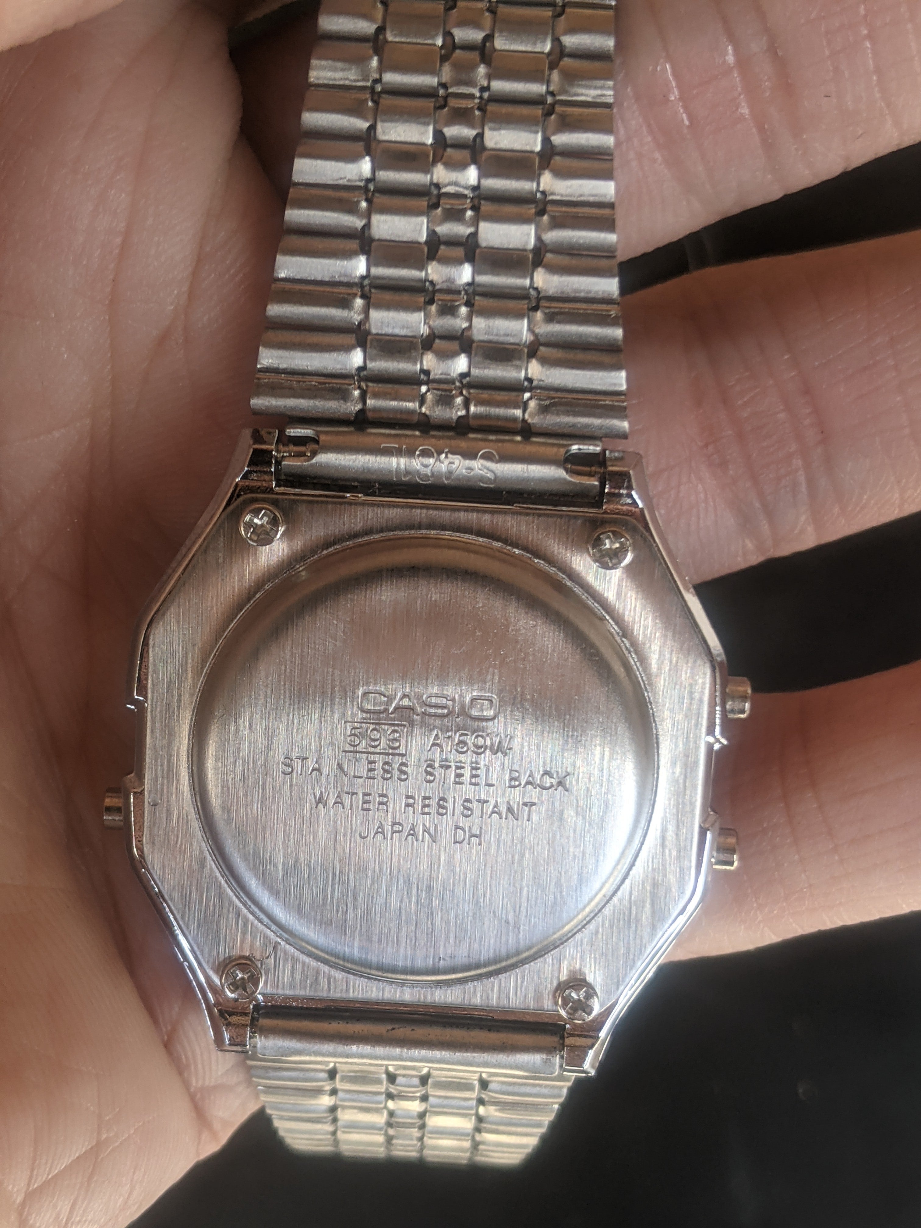 Casio A159W-N1DF Classic Digital Bracelet Watch