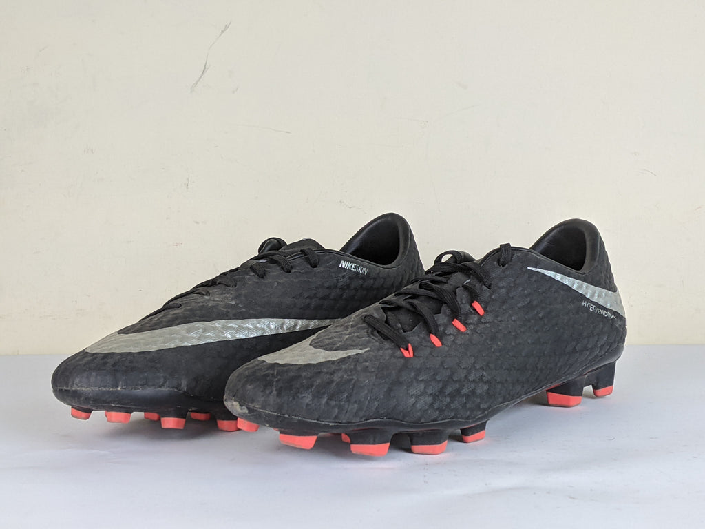 Nike Hypervenom Phelon 3 FG 'Black/Silver
