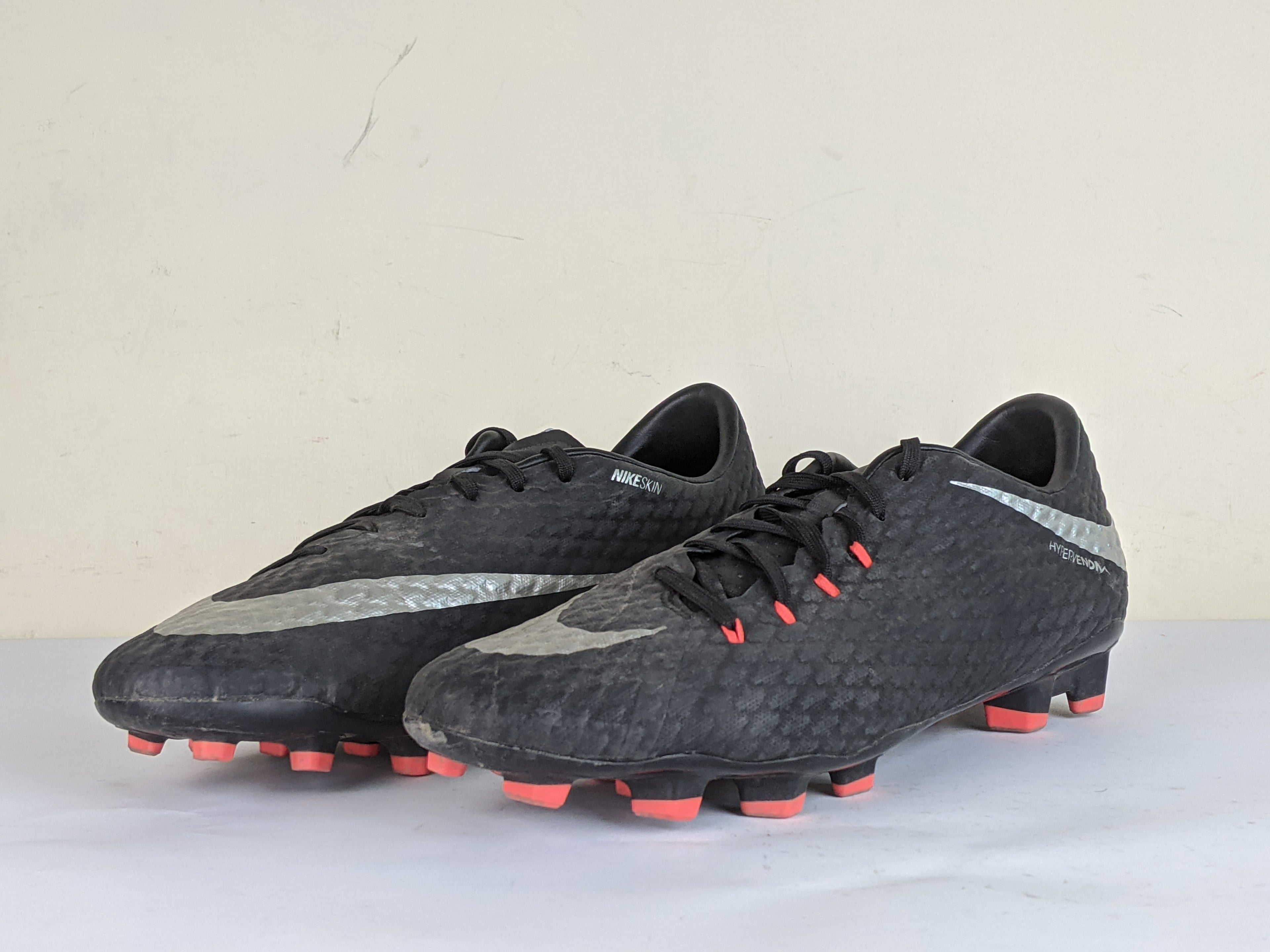 Nike Hypervenom Phelon 3 FG 'Black/Silver