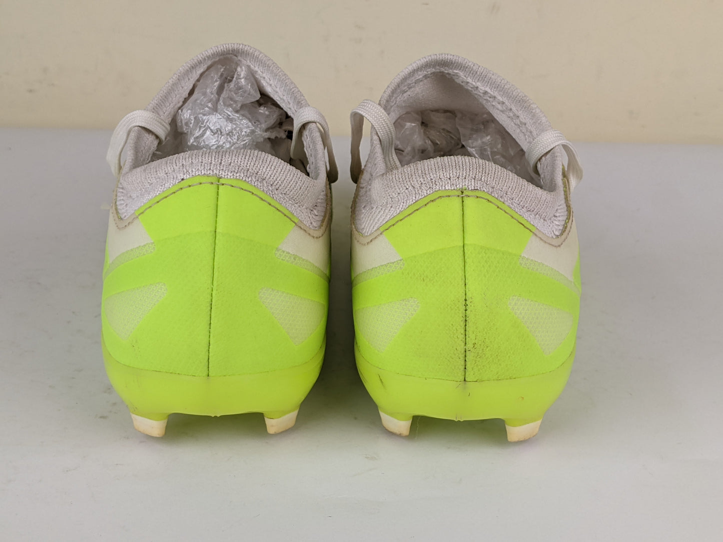 adidas X Crazyfast .3 FG Crazyrush - Footwear White/Core Black/Lucid Lemon Kids