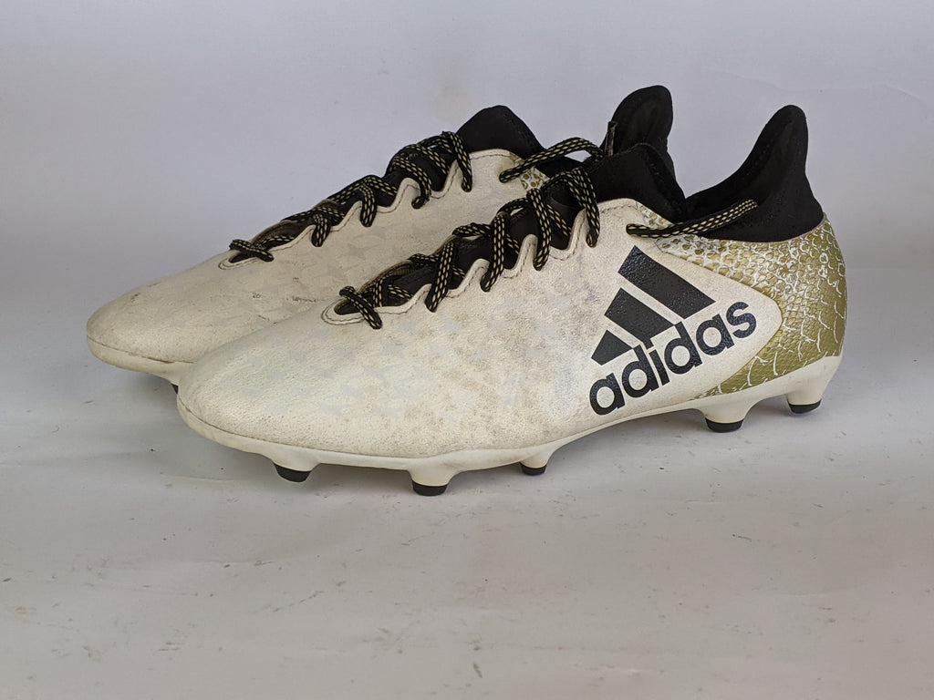 adidas 16.3 FG/AG Stellar Pack - White/Core Black/Gold Metallic