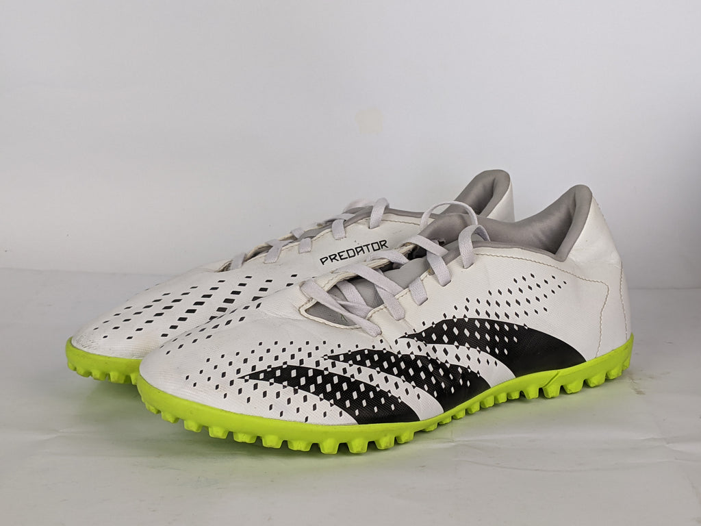 adidas Predator Accuracy .4 TF Crazyrush - Footwear White/Core Black/Lucid Lemon