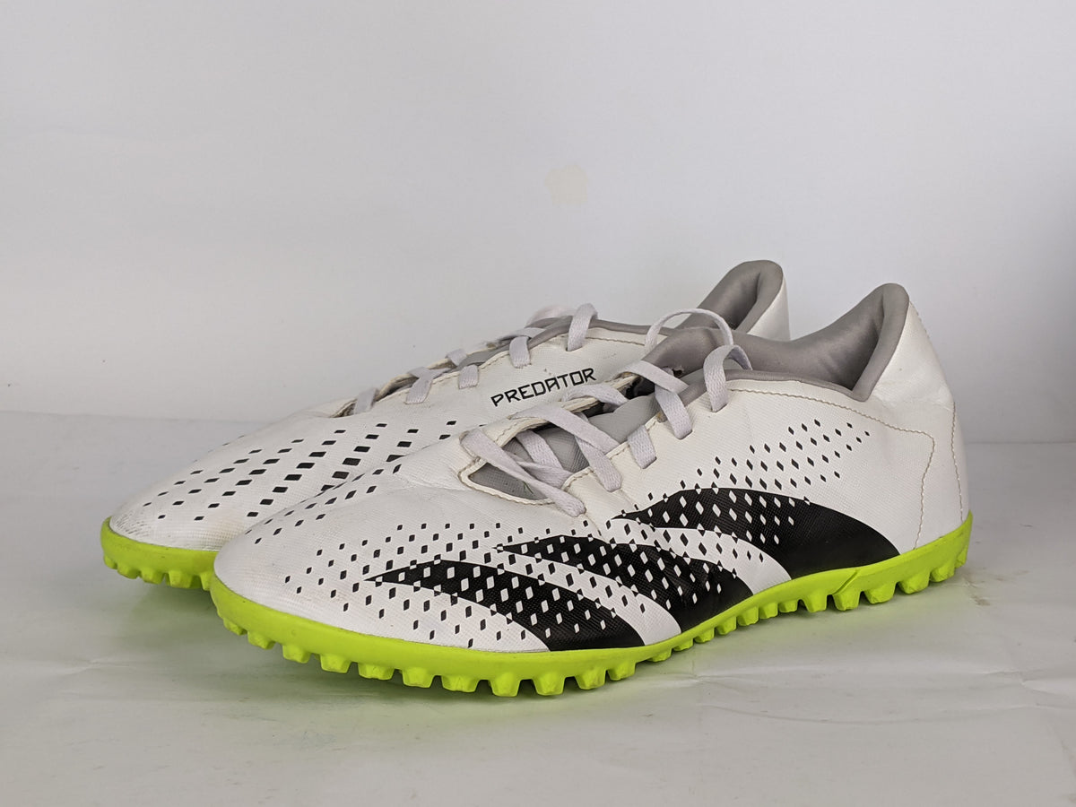 adidas Predator Accuracy .4 TF Crazyrush - Footwear White/Core Black/Lucid Lemon