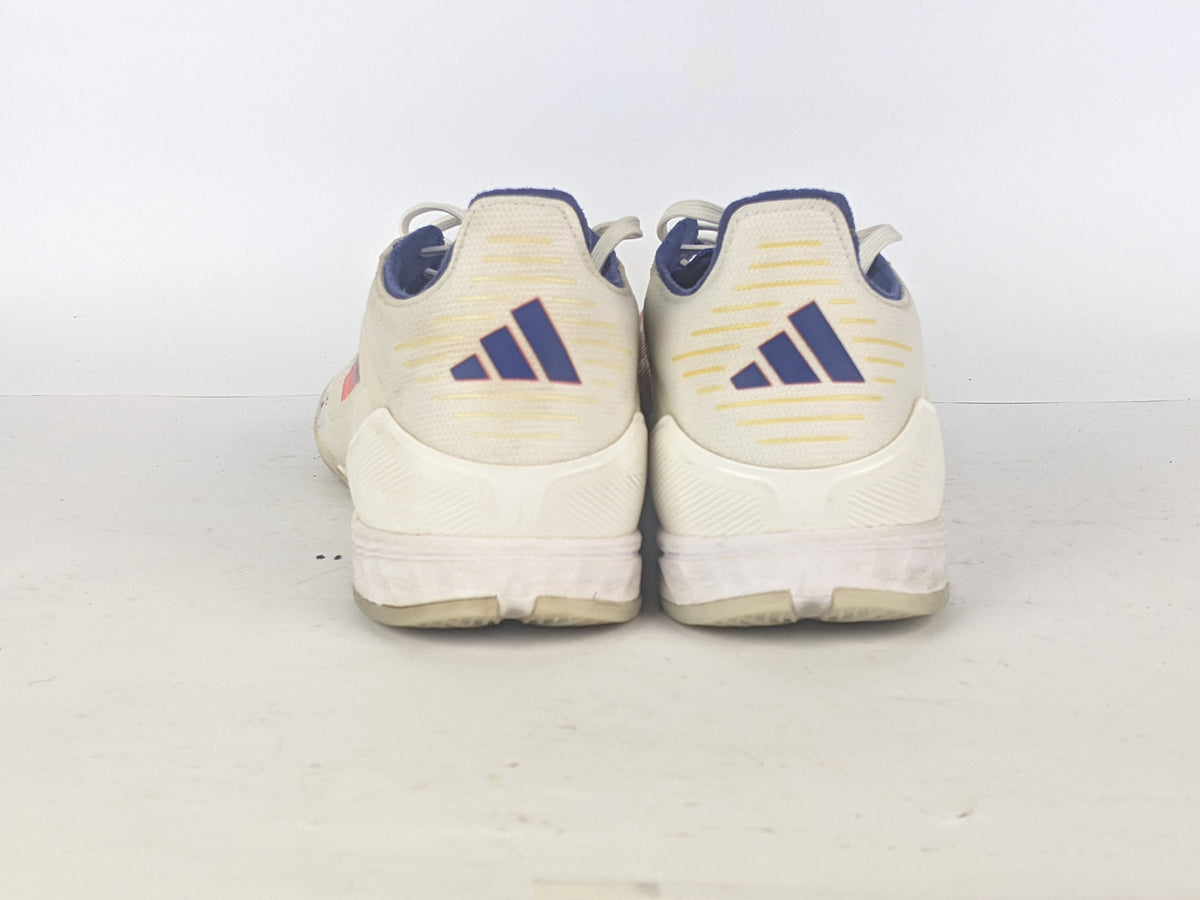 adidas F50 Pro IN Advancement - Footwear White/Solar Red/Lucid Blue