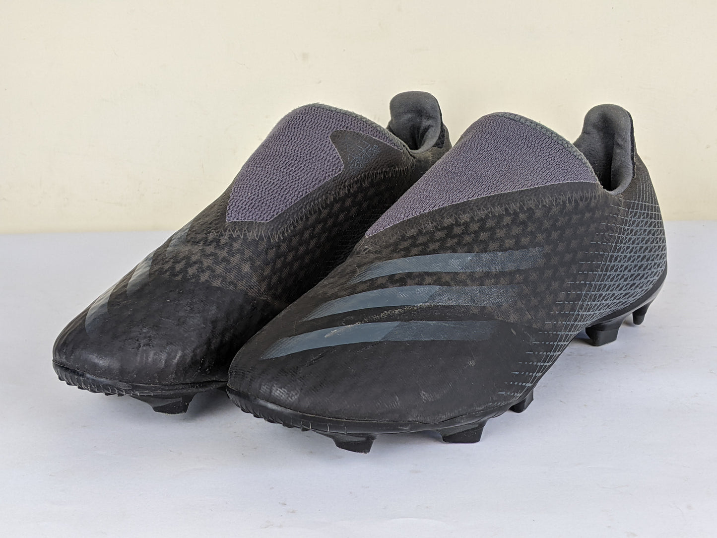 adidas X Ghosted .3 Laceless FG/AG Superstealth - Core Black/Grey Six