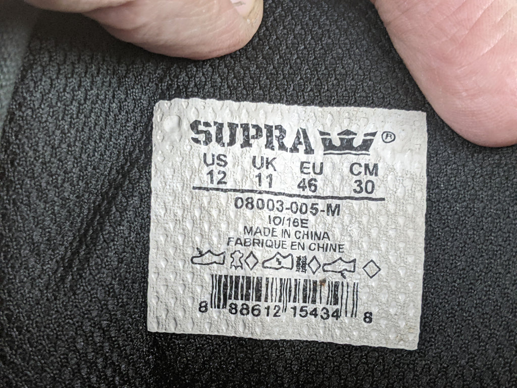 Supra Shoes Skytop 'Black/White