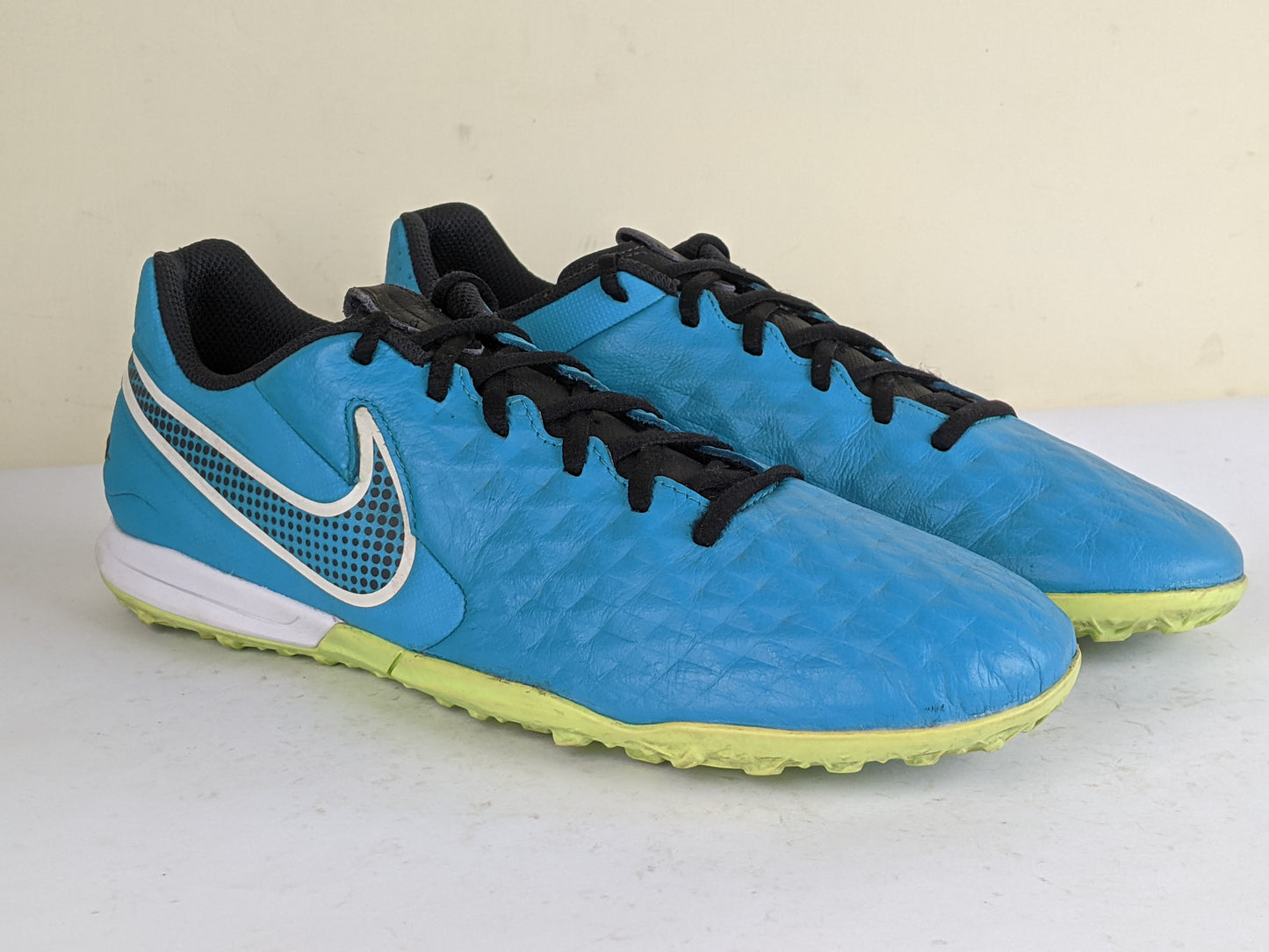Nike Tiempo Legend 8 Academy TF Impulse - Aquamarine/White/Lime Glow