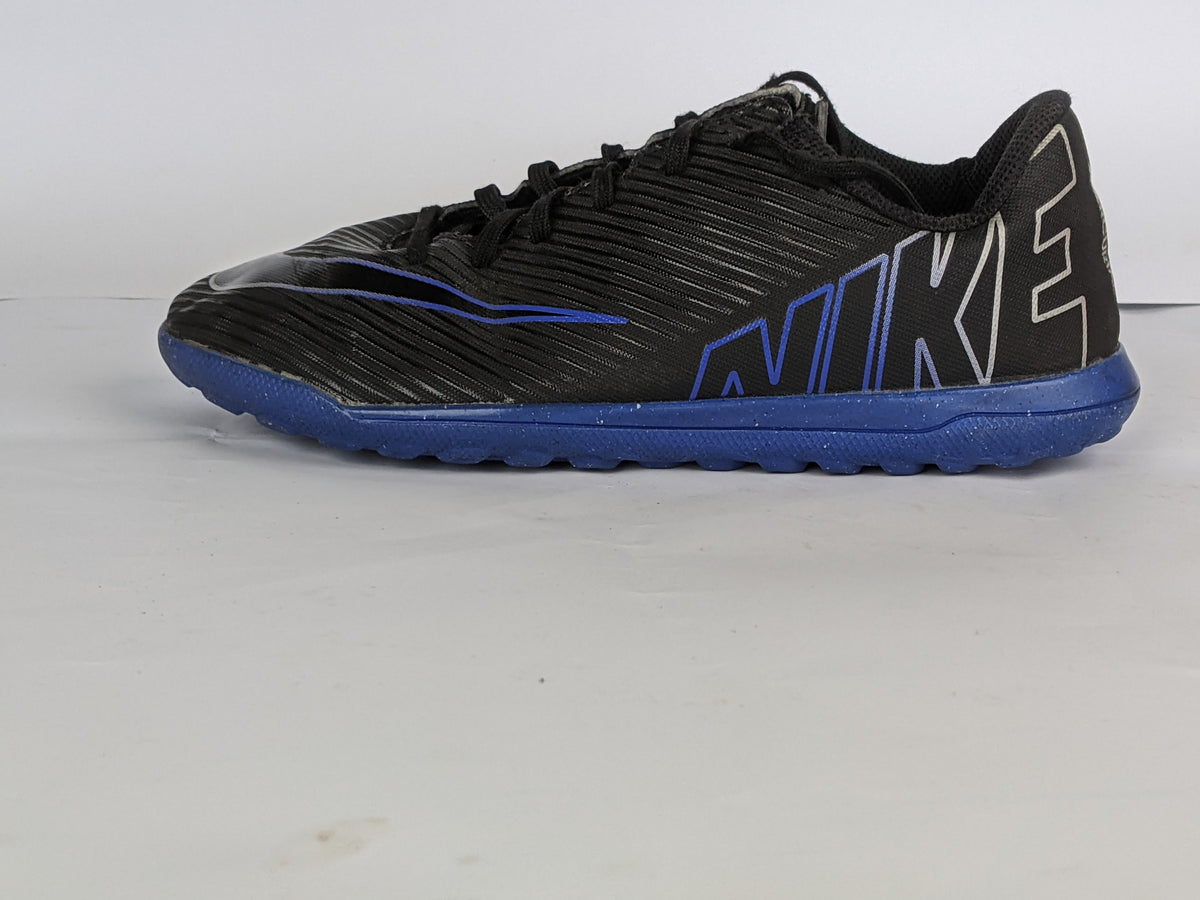 Nike Mercurial Vapor 15 Club TF Shadow - Black/Chrome/Hyper Royal Kids