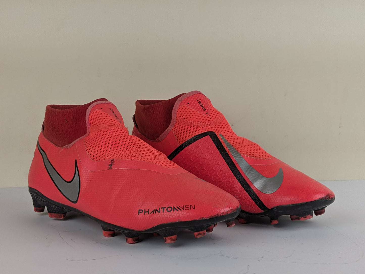 Nike Phantom Vision Academy DF MG Game Over - Bright Crimson/Metallic Silver