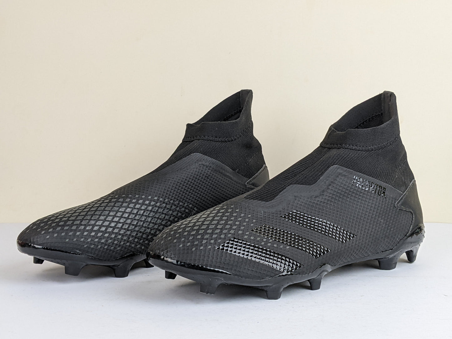 adidas Predator 20.3 Laceless FG/AG Dark Motion - Core Black/Solid Grey