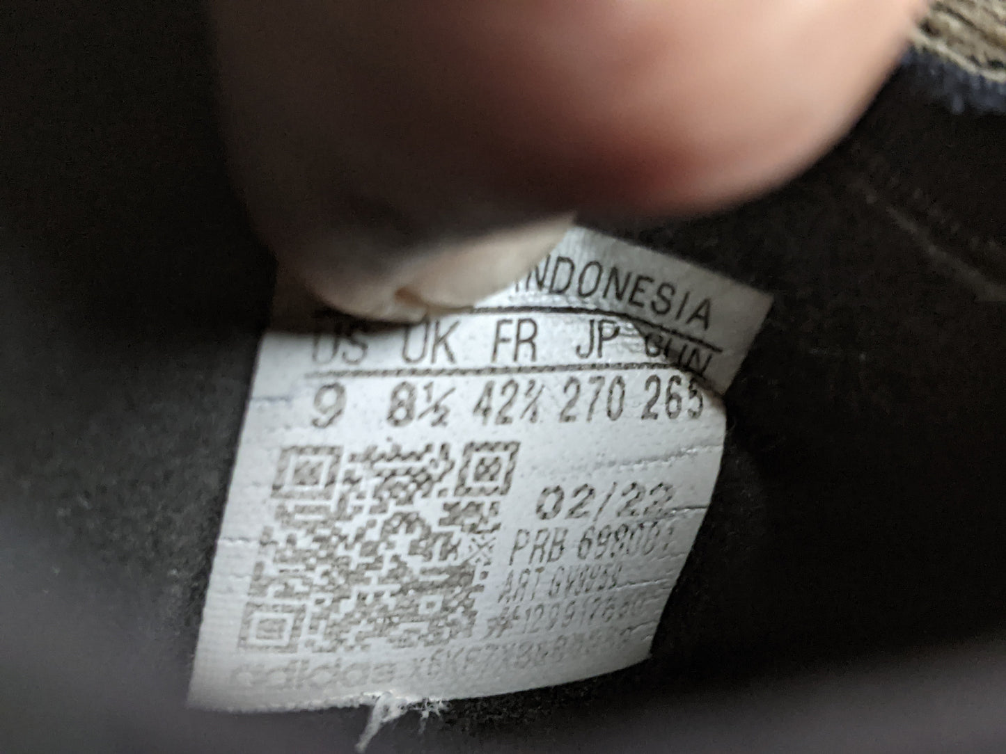 adidas Predator Edge .3 Laceless FG Shadowportal - Core Black/Footwear White/Vivid Red