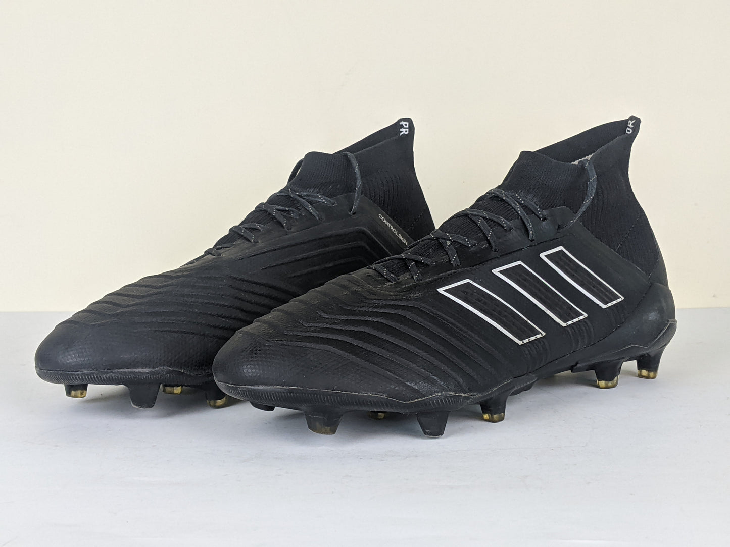 adidas Predator 18.1 FG/AG Shadow Mode - Core Black/Footwear White