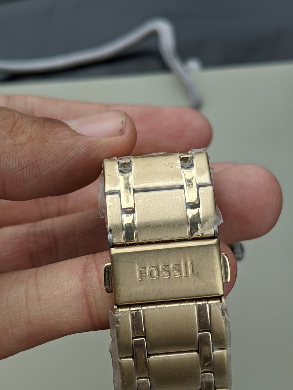 Fossil Men's Fenmore Automatic Gold-Tone Stainless Steel Watch - BQ2649