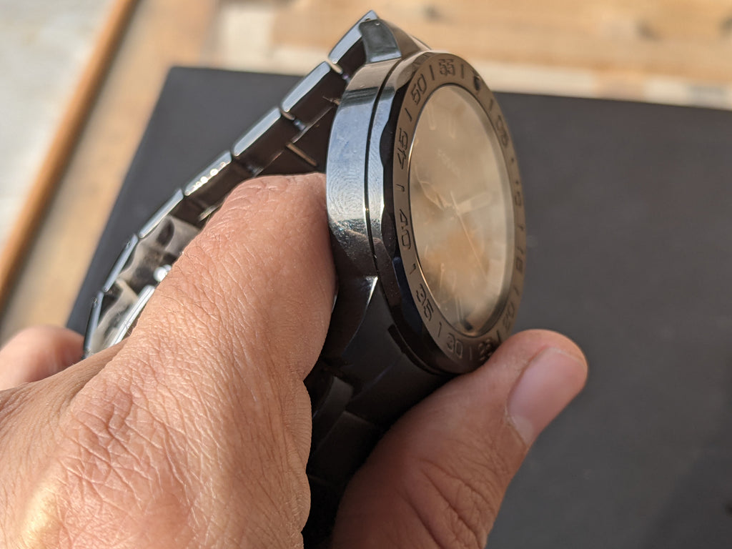 Fossil Bannon Multifunction Black Stainless Steel Men's Watch BQ2587