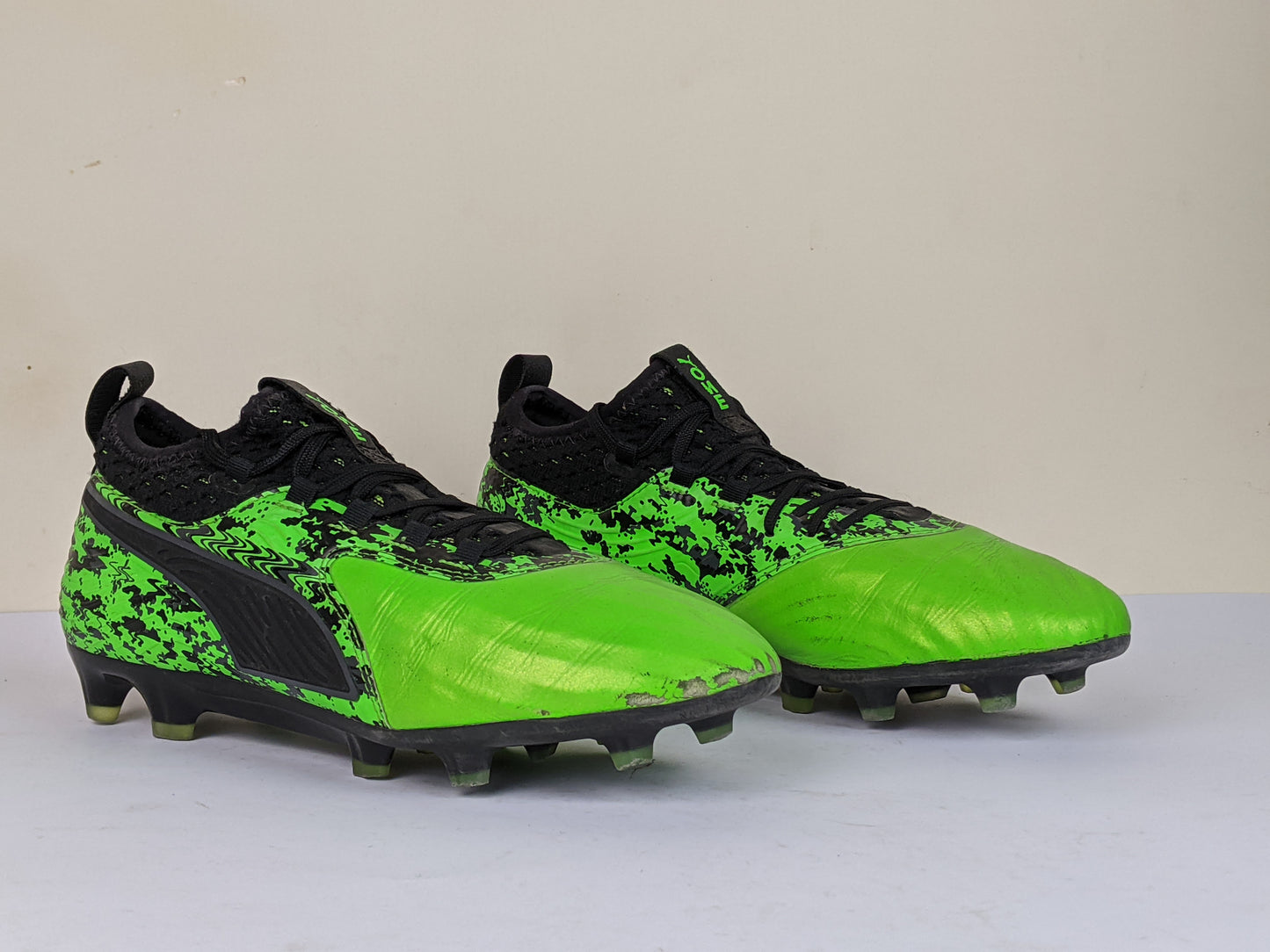 PUMA One 19.2 FG/AG Hacked - Green Gecko/PUMA Black