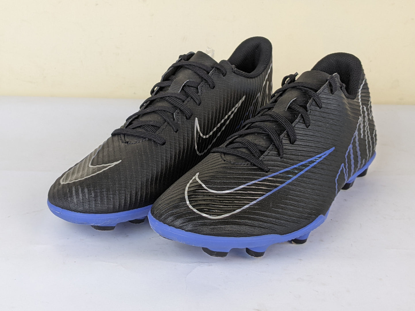 Nike Mercurial Vapor 15 Club MG Shadow - Black/Chrome/Blue