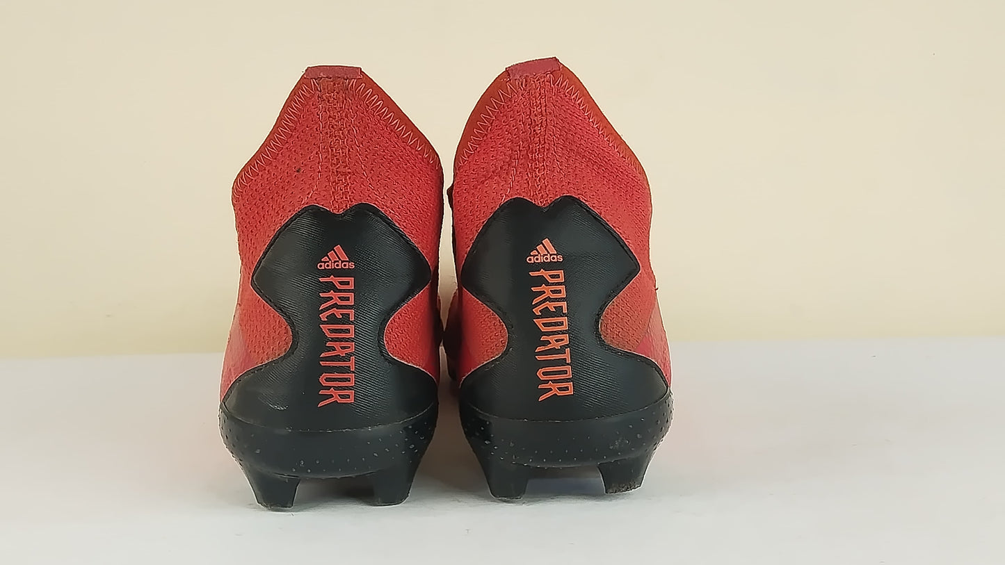adidas Predator Freak .3 Laceless FG Meteorite - Red/Core Black/Solar Red