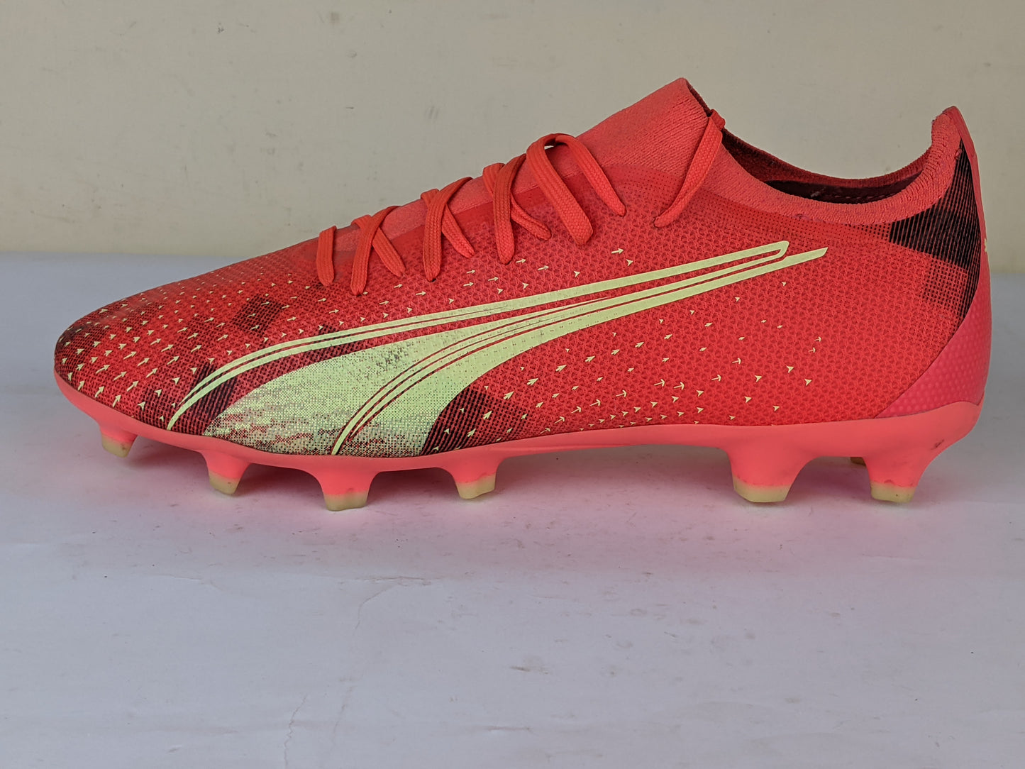 PUMA Ultra Match FG/AG Fearless - Red/Green/Black