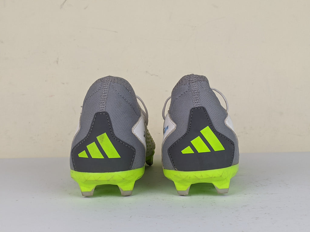 adidas Predator Accuracy .3 FG Crazyrush - Footwear White/Core Black/Lucid Lemon Kids