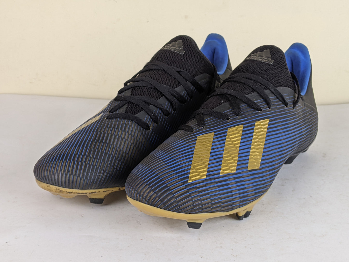 adidas X 19.3 FG/AG Input Code - Core Black/Gold Metallic/Football Blue