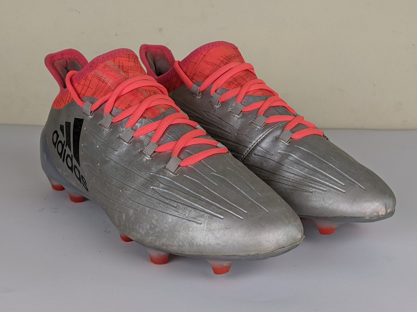 adidas X 16.3 FG/AG Mercury Silver Metallic/Core Black/Solar Red