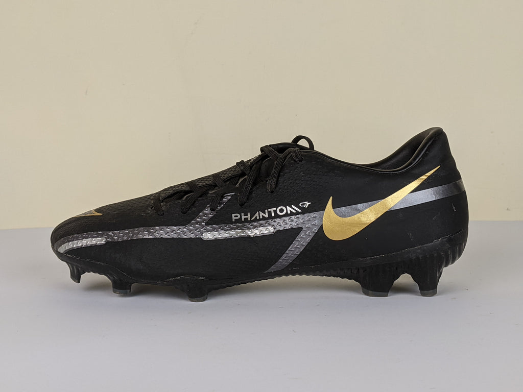 Nike Phantom GT 2 Academy MG Shadow - Black/Metallic Dark Grey/Metallic Gold