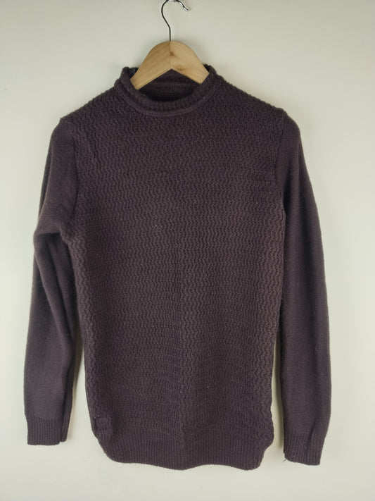 Threadbare Jumper Sweater 'Burgundy'