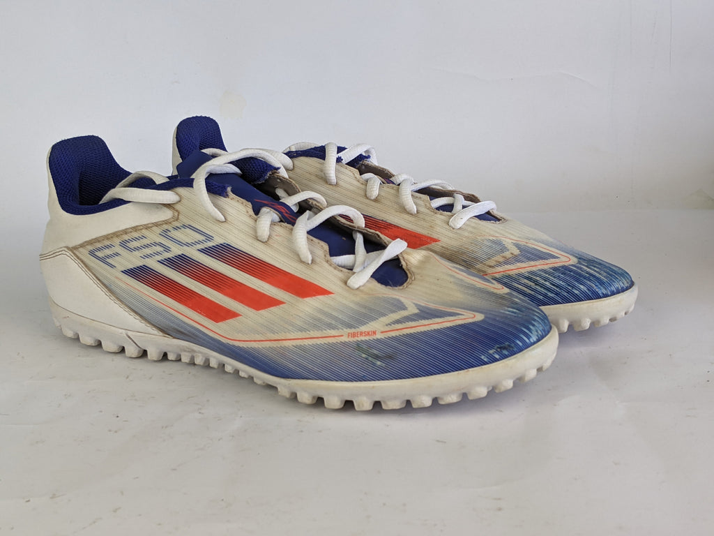 adidas F50 Club TF Advancement - Footwear White/Solar Red/Lucid Blue