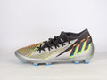 adidas Predator Edge .3 FG Beyond Fast - Silver Metallic/Core Black/Solar Green