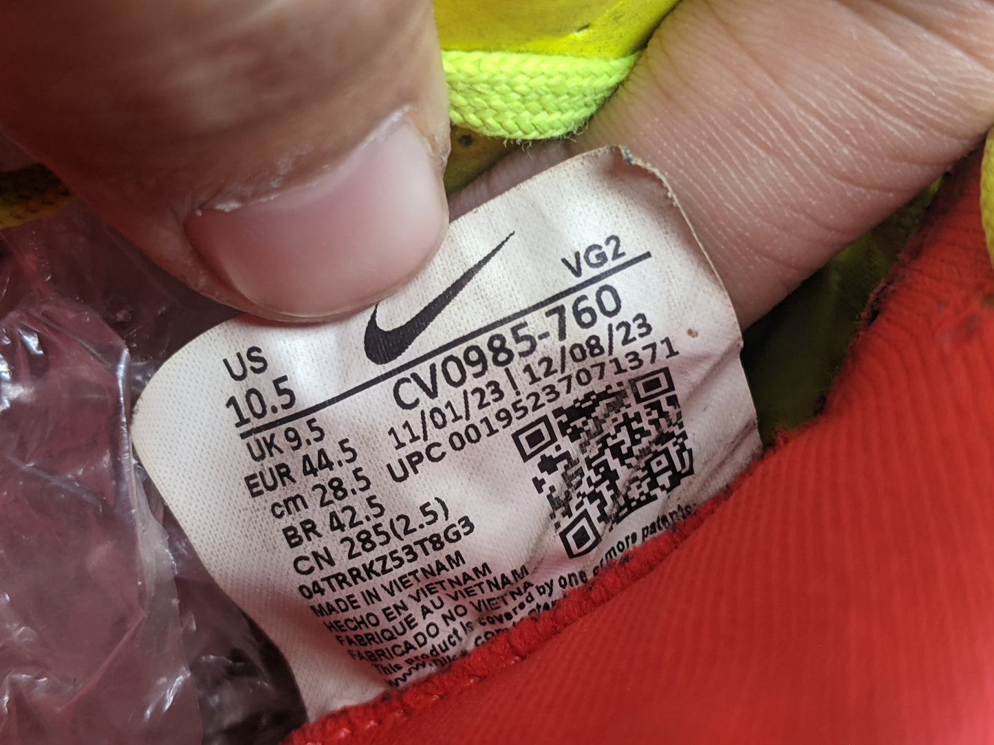 Nike Mercurial Vapor 14 Club TF Motivation - Volt/Bright Crimson