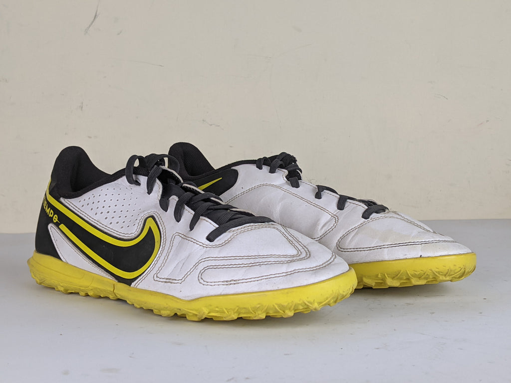 Nike Tiempo Legend 9 Club TF - White/Smoke Grey/Yellow