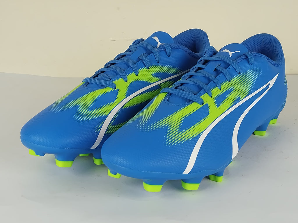 PUMA Ultra Play FG/AG Gear Up - Ultra Blue/PUMA White/Pro Green (Brand New)