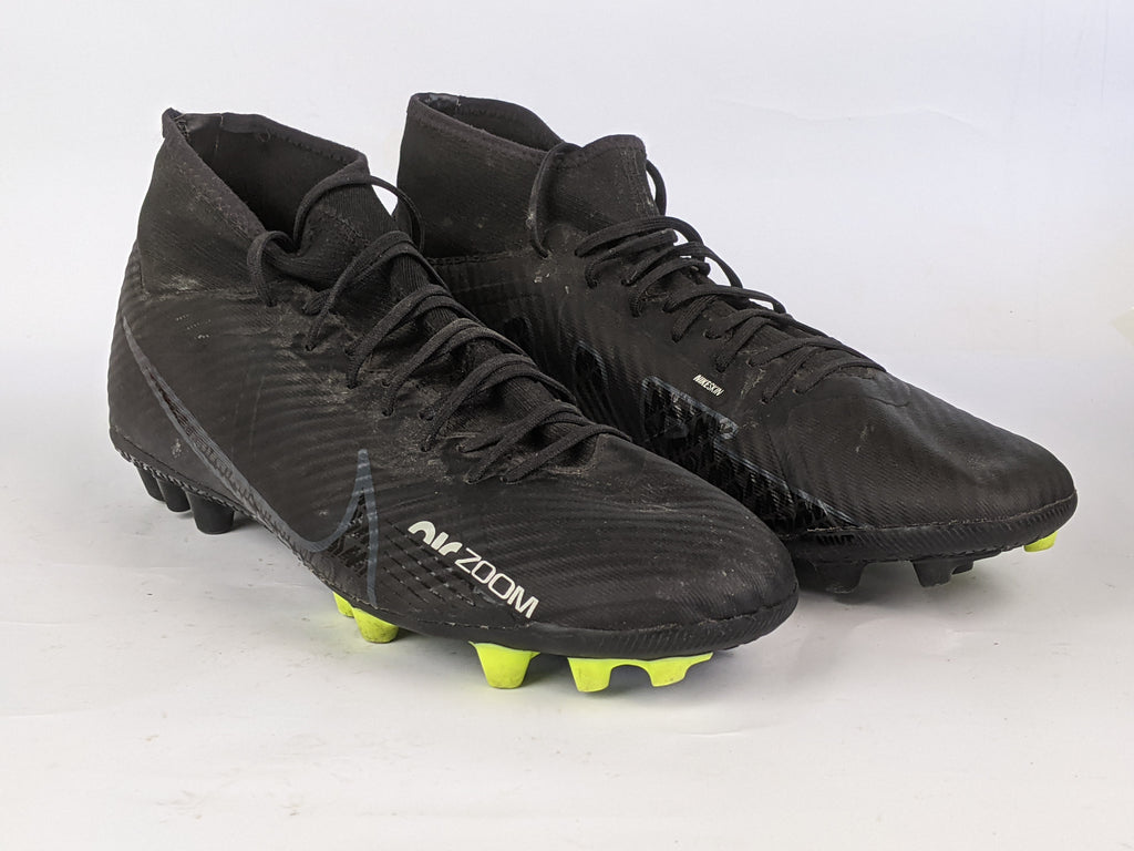 Nike Air Zoom Mercurial Superfly 9 Academy AG - Black/Dark Smoke Grey/Summit White/Volt