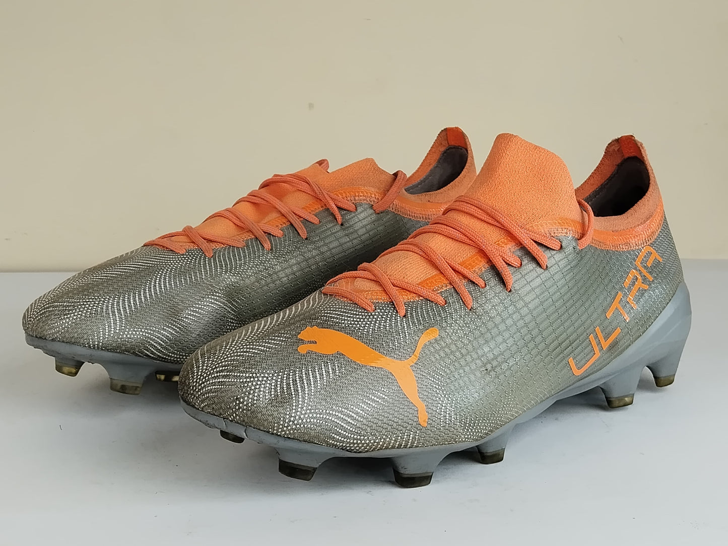 PUMA Ultra 2.4 FG/AG Instinct - Diamond Silver/Neon Citrus