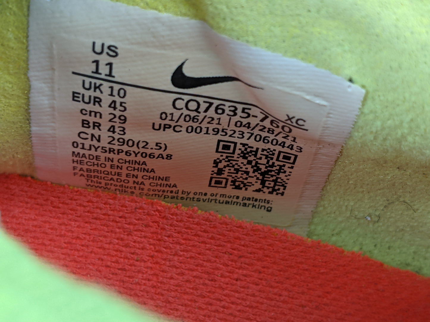 Nike Mercurial Vapor 14 Elite FG Motivation - Volt/Bright Crimson/Black