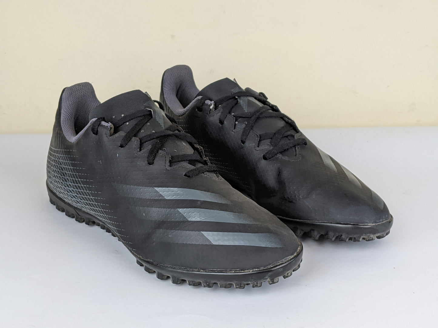 adidas X Ghosted .4 TF Superstealth - Core Black/Grey Six
