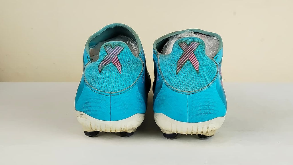 adidas X Speedflow .3 Laceless FG Sapphire Edge - Sky Rush/Shock Pink/Footwear White