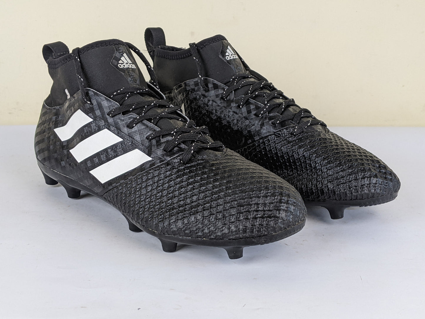 adidas ACE 17.3 Primemesh FG/AG Chequered Black - Core Black/Feather White/Night Metallic
