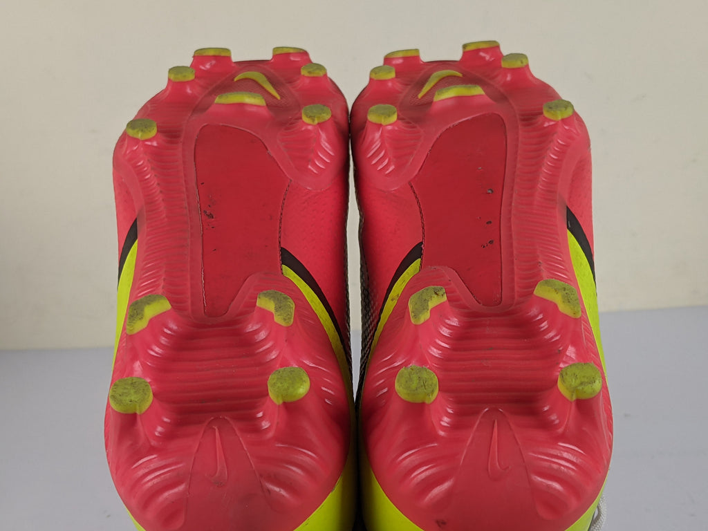 Nike Phantom GT 2 Academy DF MG Motivation - White/Bright Crimson/Volt