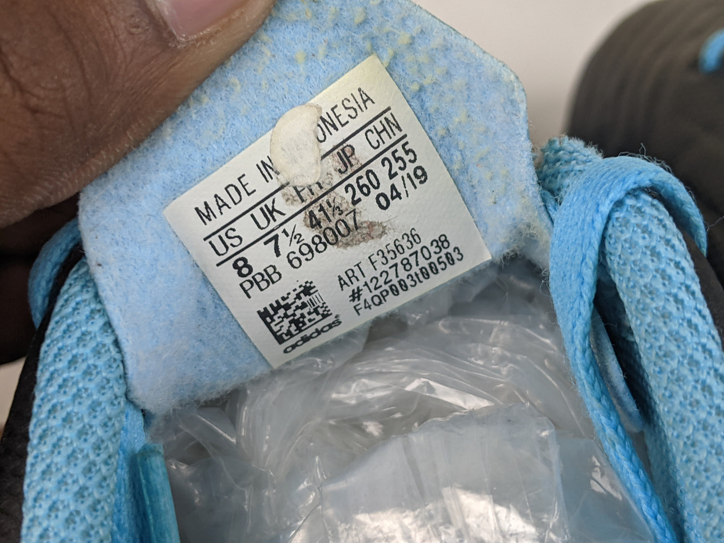adidas Predator 19.4 TF 'Black/Blue
