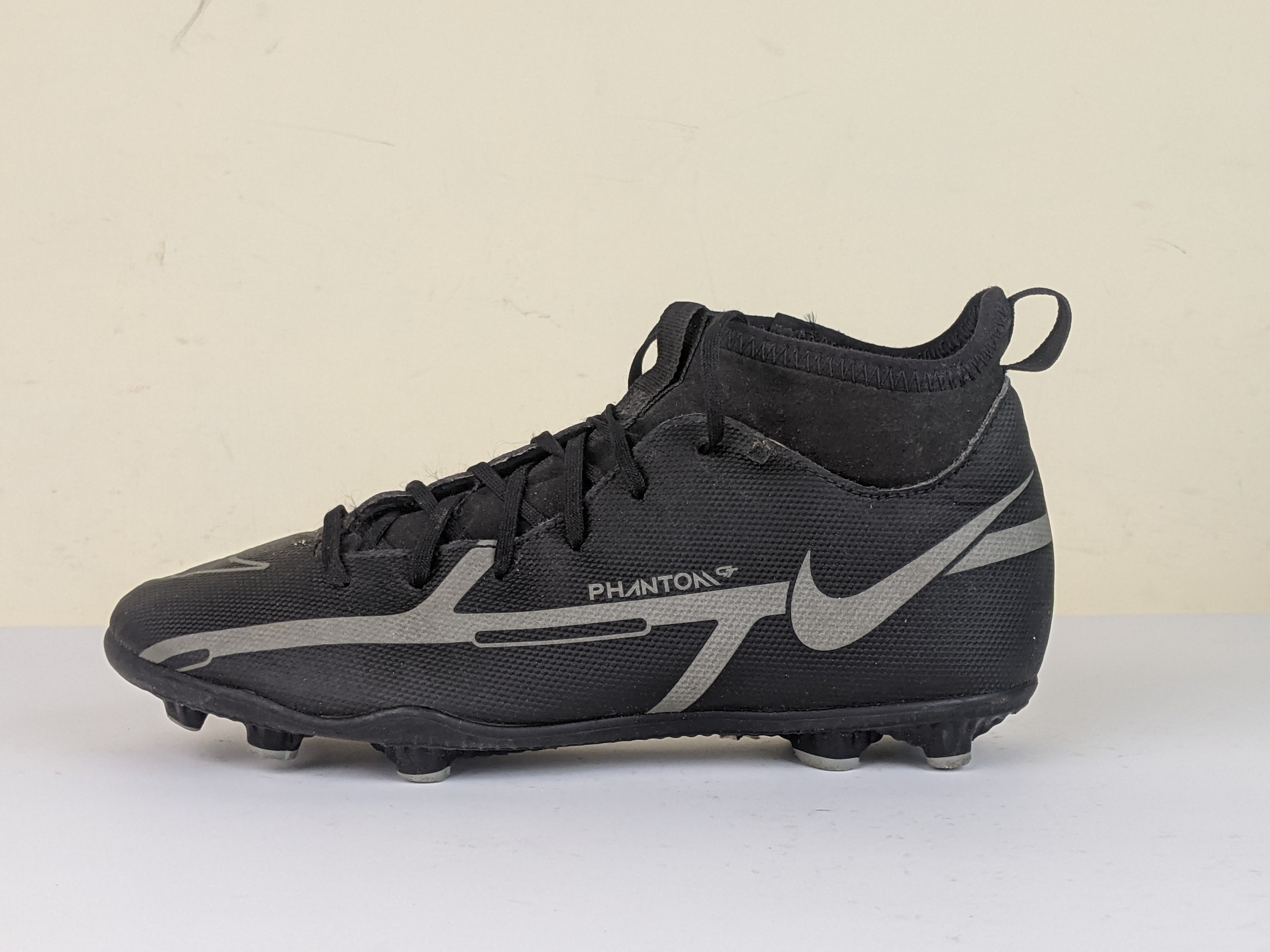 Nike Phantom GT 2 Club DF MG Renew - Black/Iron Grey Kids