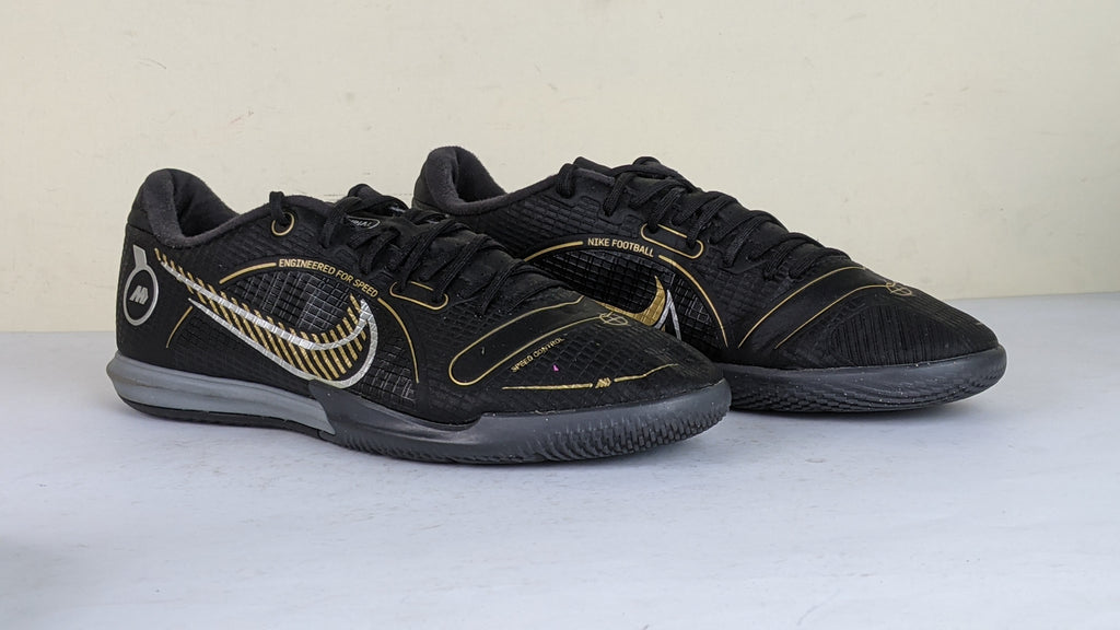 Nike Mercurial Vapor 14 Academy IC Shadow - Black/Metallic Gold/Metallic Silver
