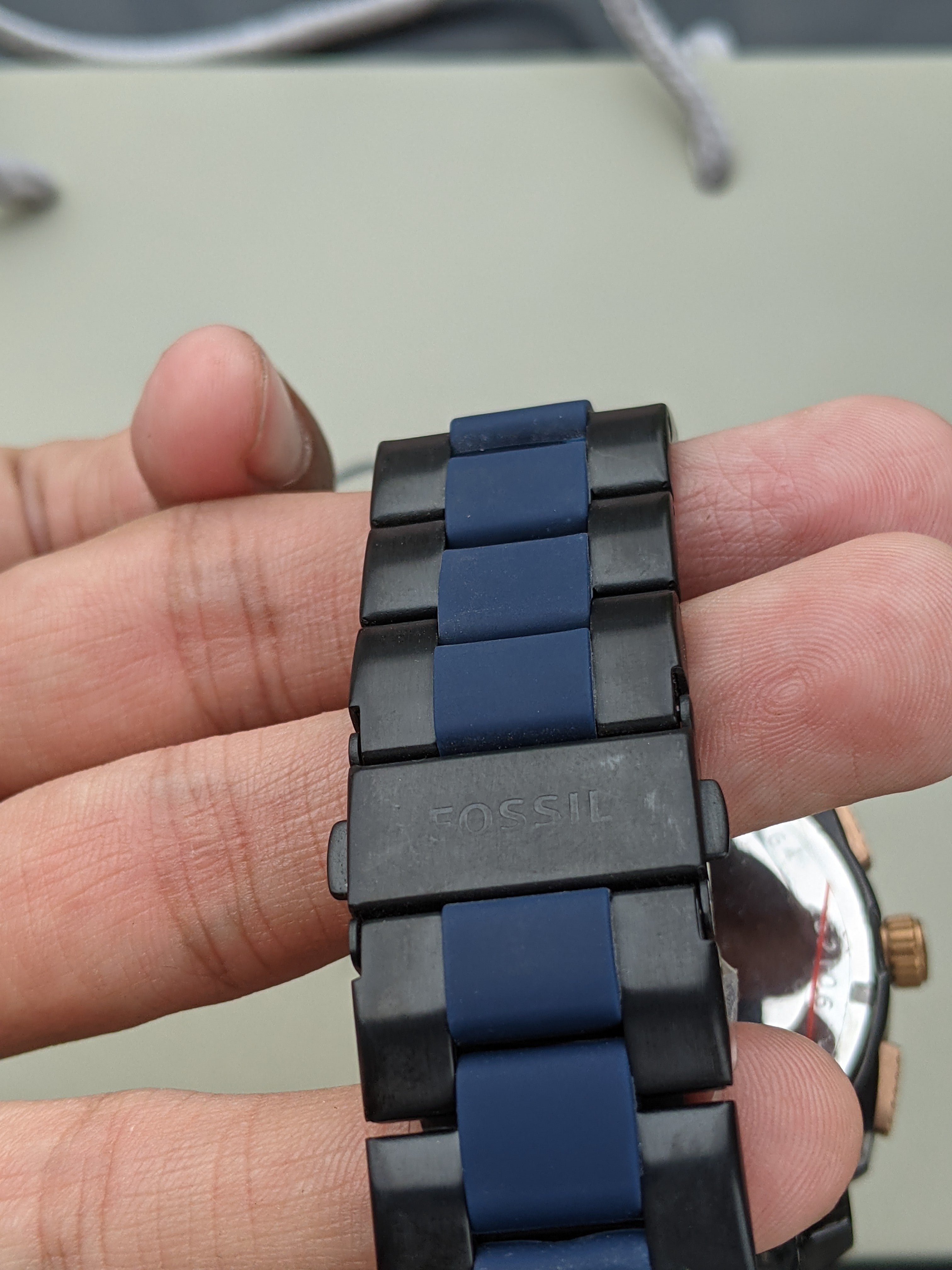 Fossil Machine Two-Tone Stainless Steel Watch - FS5164