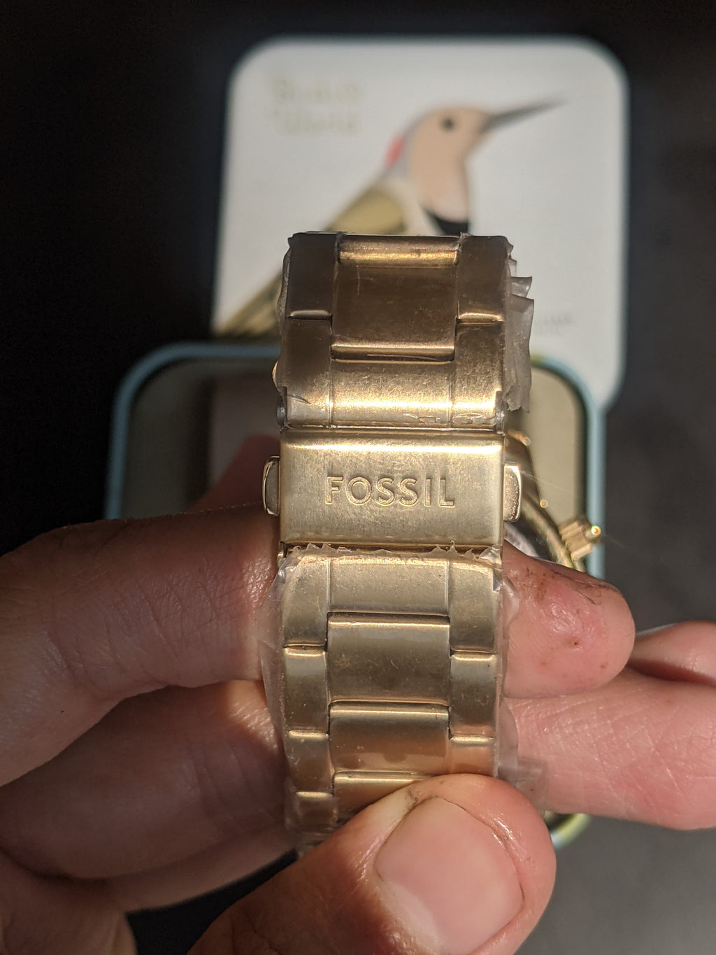 Fossil BQ2588 Bannon Men’s Gold Stainless Steel Analog Watch