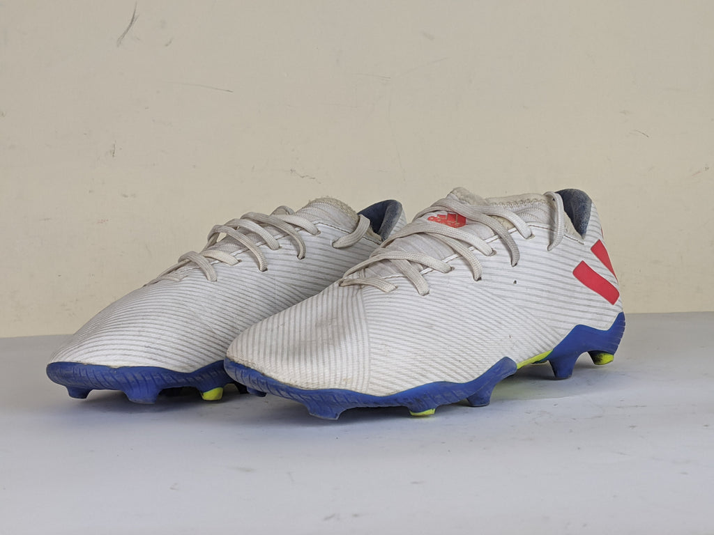 adidas Nemeziz Messi 19.3 FG/AG 302 Redirect - Footwear White/Solar Red/Football Blue Kids